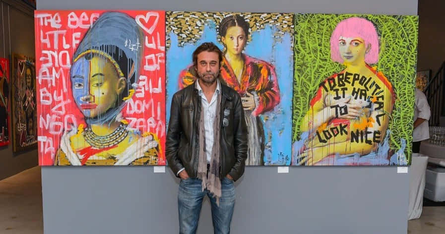 Hugely Talented Spanish Actor Jordi Mollà On Wallpapers.com Background