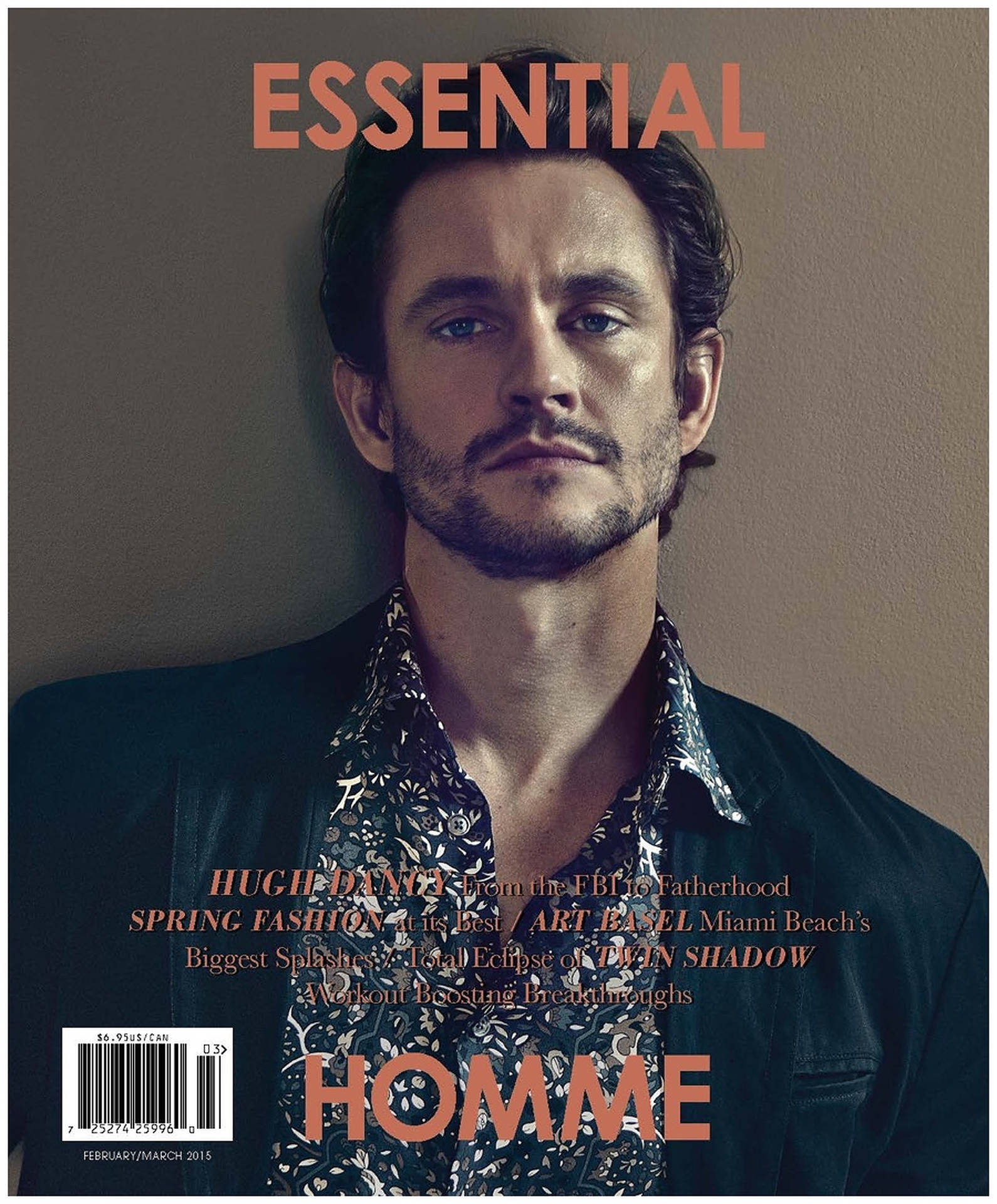 Hugh Dancy Essential Homme Magazine Background