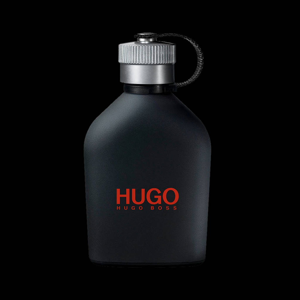 Hugo Boss Black Perfume Bottle Background