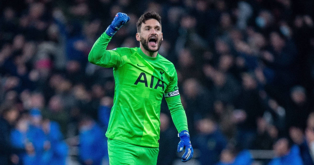 Hugo Lloris Cheering Loudly