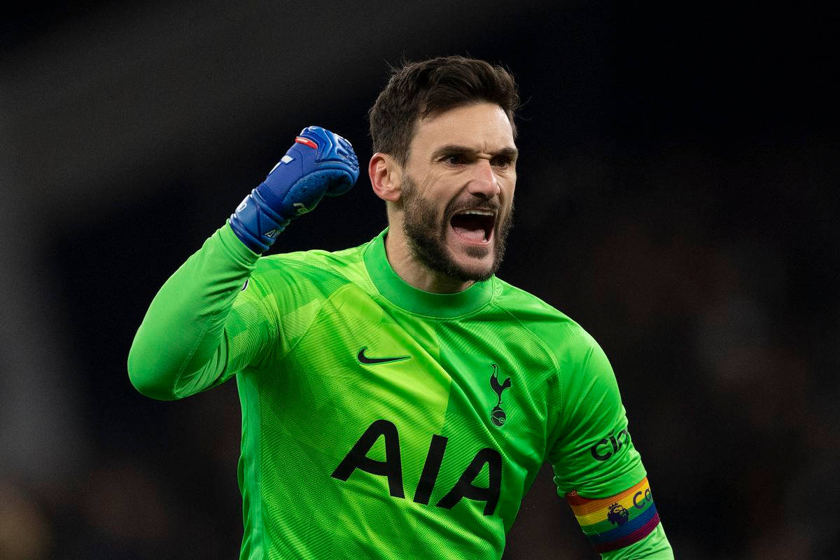 Hugo Lloris Fist Pump Background