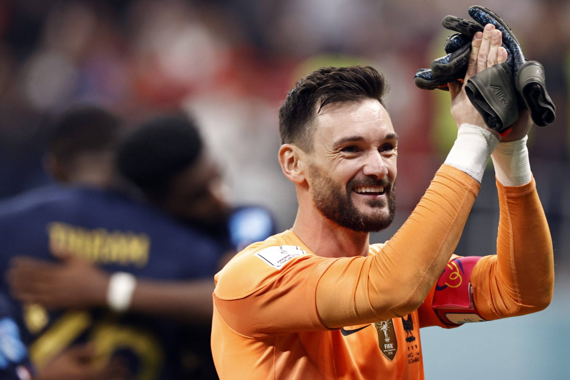 Hugo Lloris Hands Together