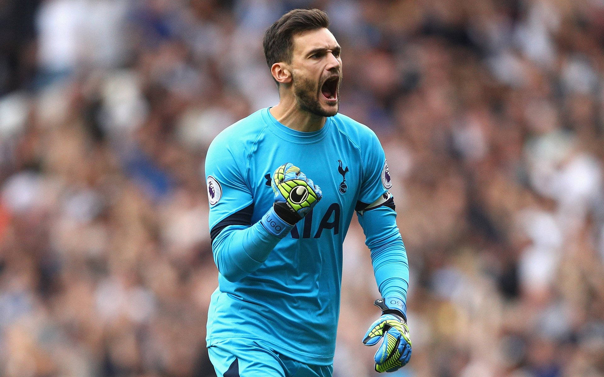 Hugo Lloris Loud Victory Yell