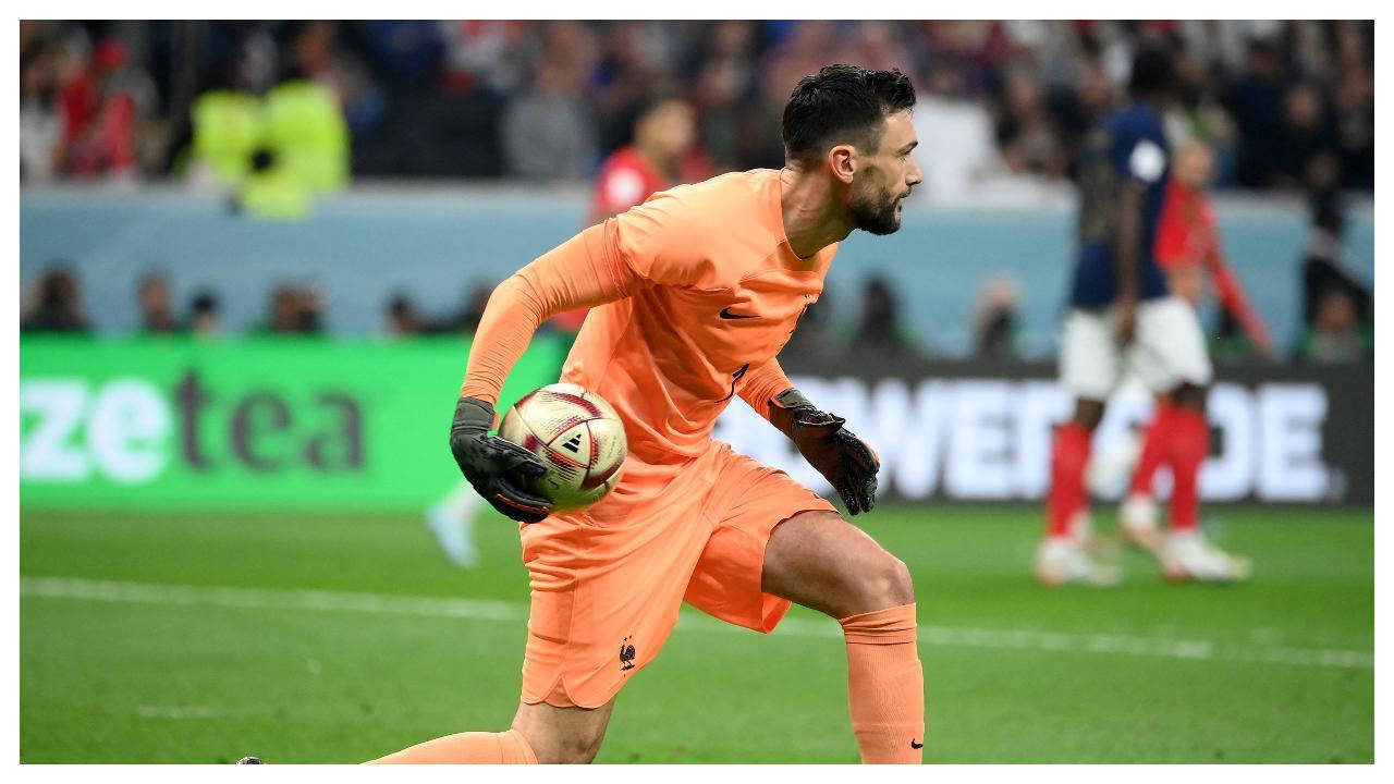 Hugo Lloris Soccer Ball In Hand