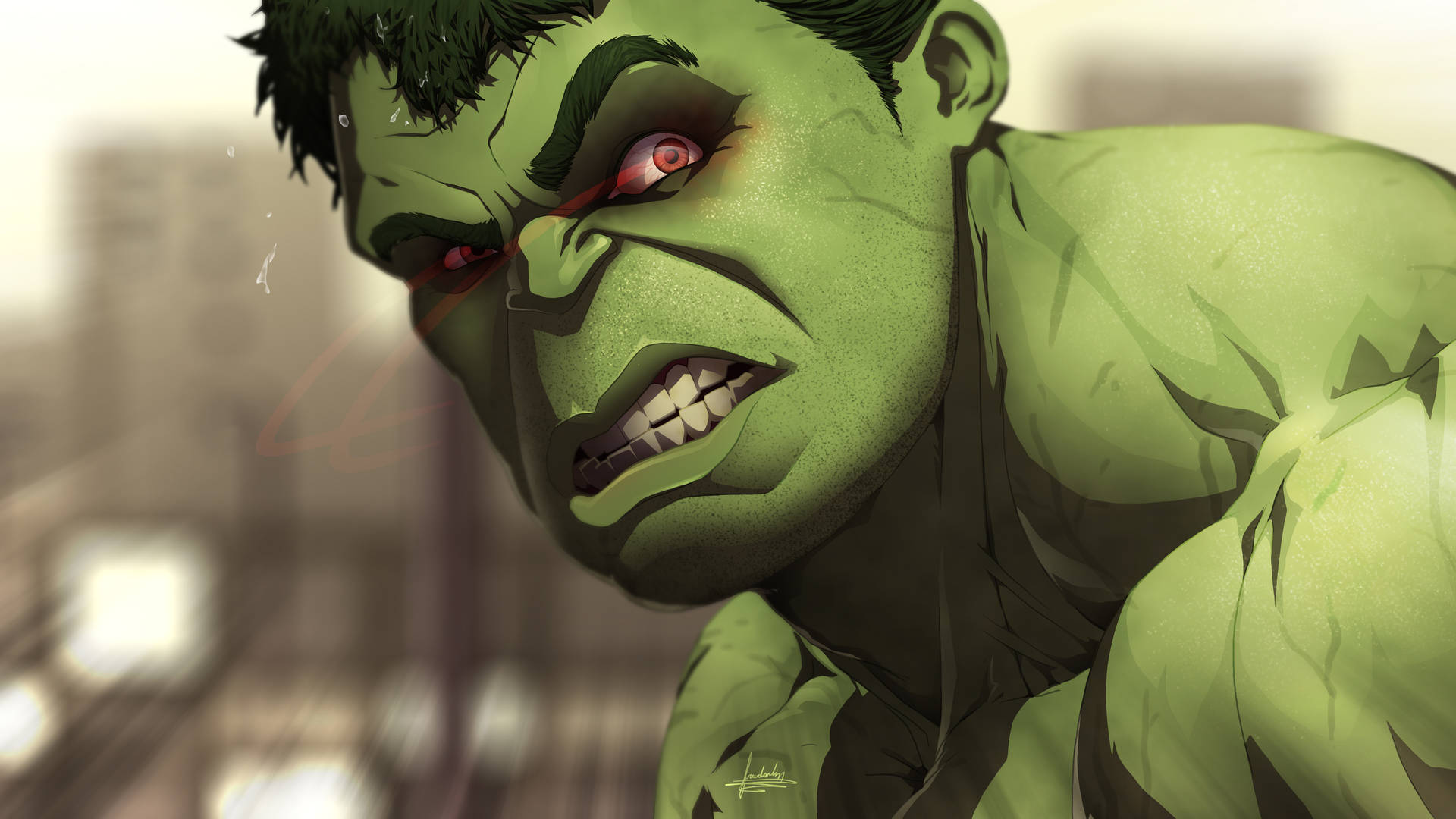 Hulk Amazing Artwork 4k