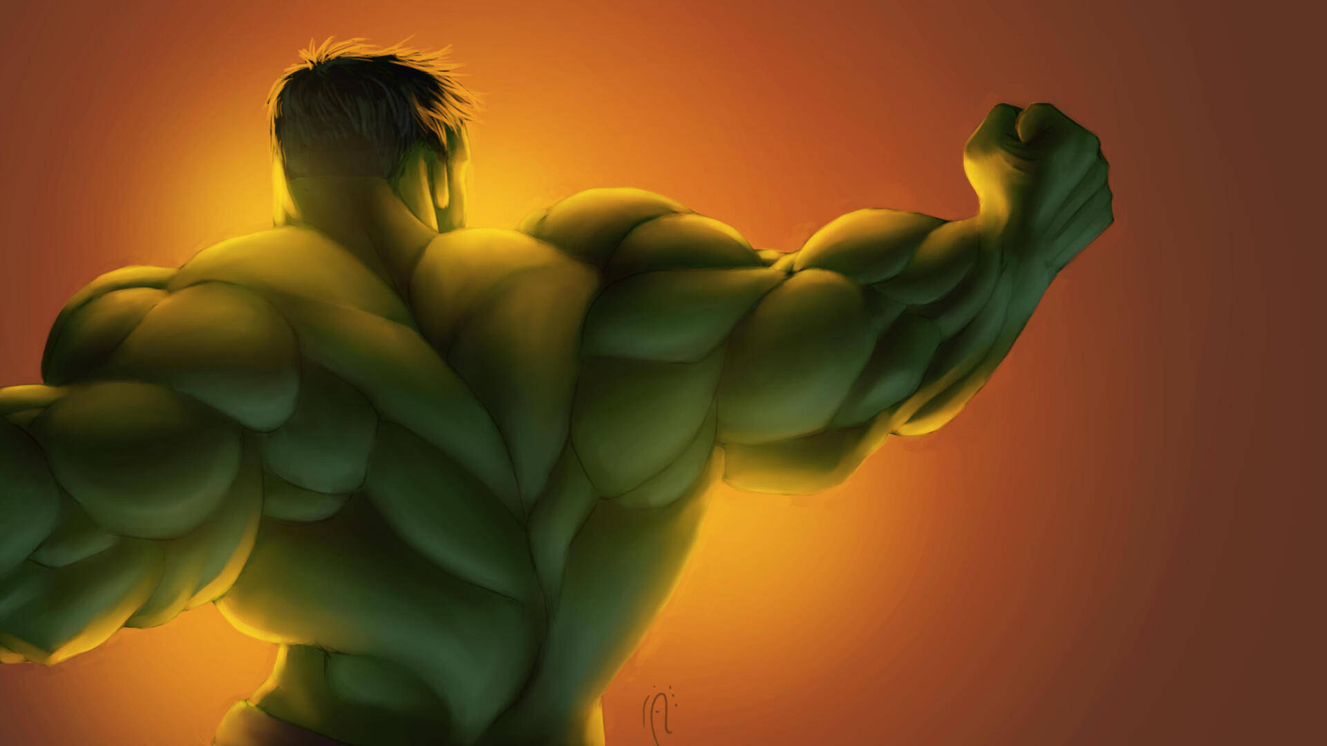 Hulk As Bodybuilder Hd