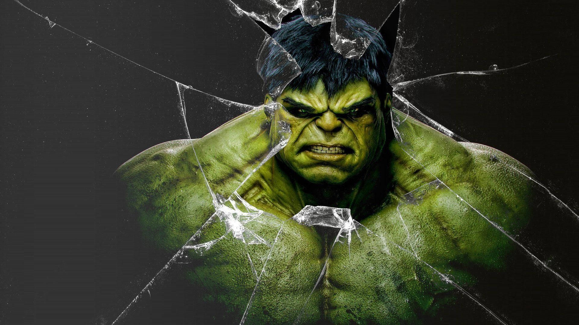 Hulk Cracked Screen