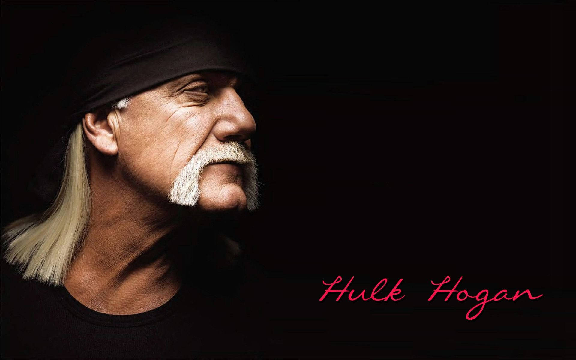 Hulk Hogan Dark Aesthetic Background