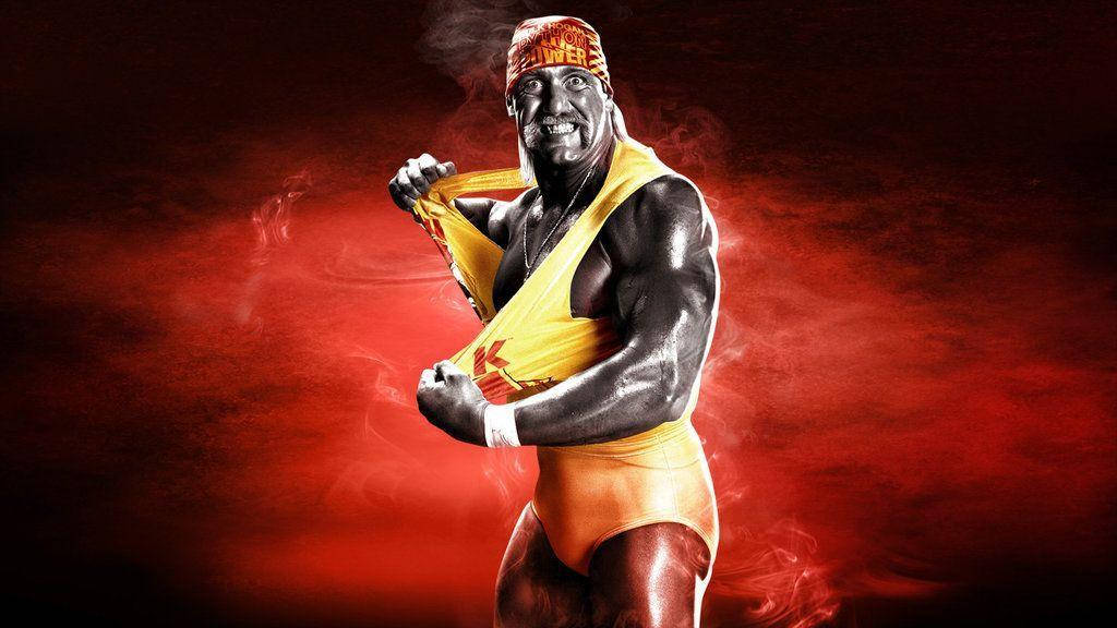 Hulk Hogan Minimalist Poster Background