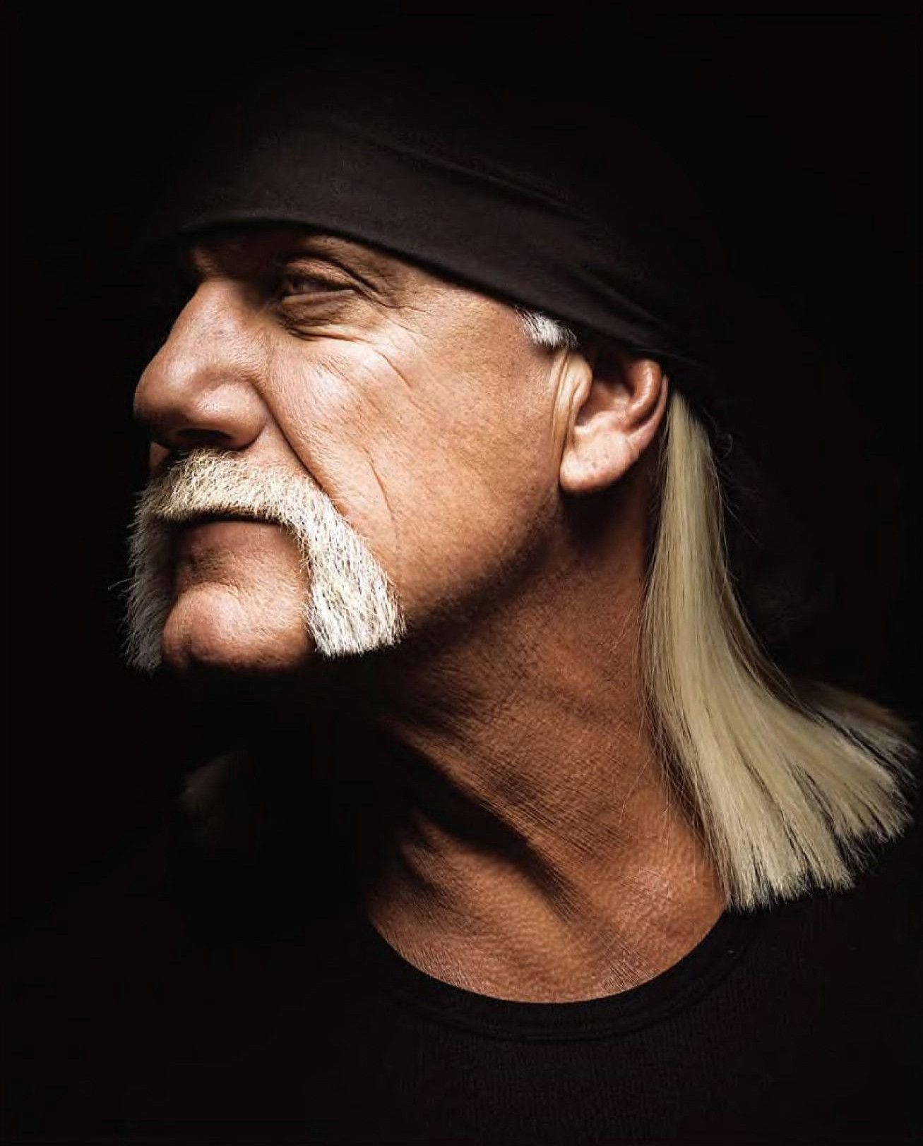 Hulk Hogan Portrait Photograph Background