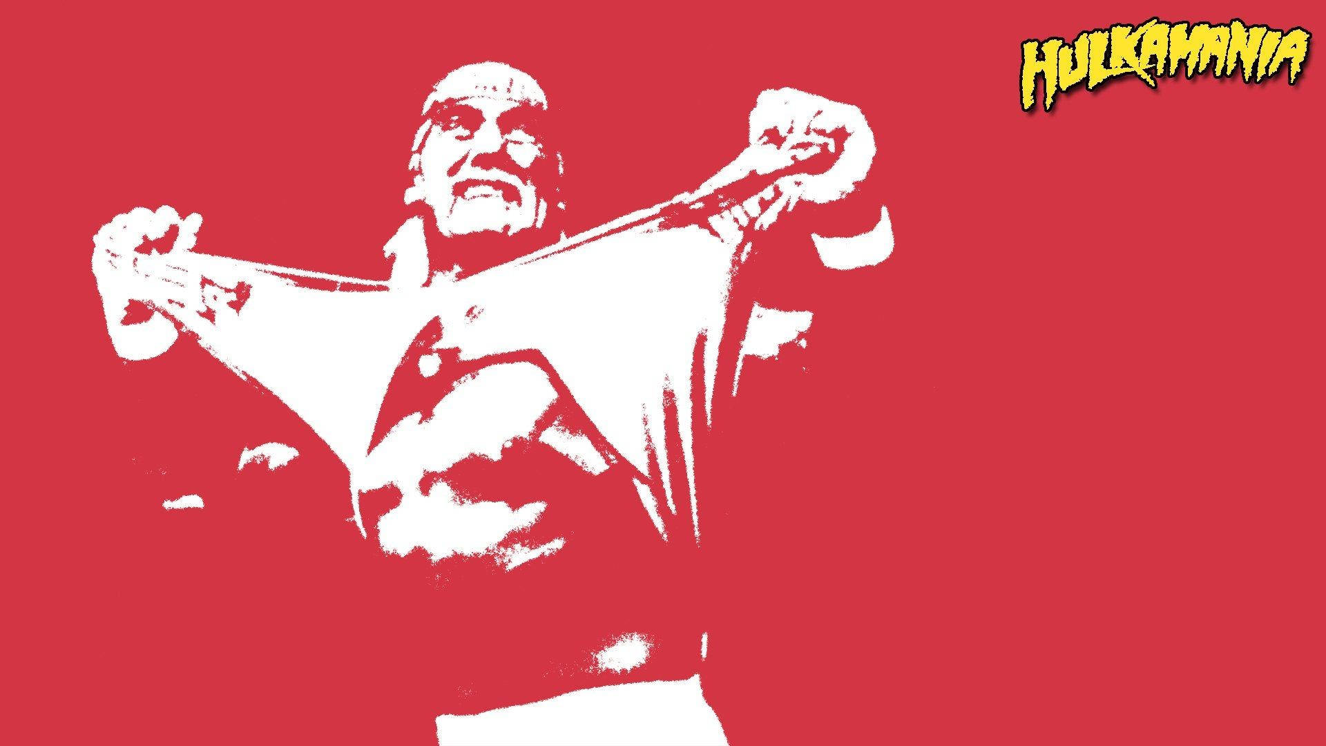 Hulk Hogan - The Pop Art Poster Background