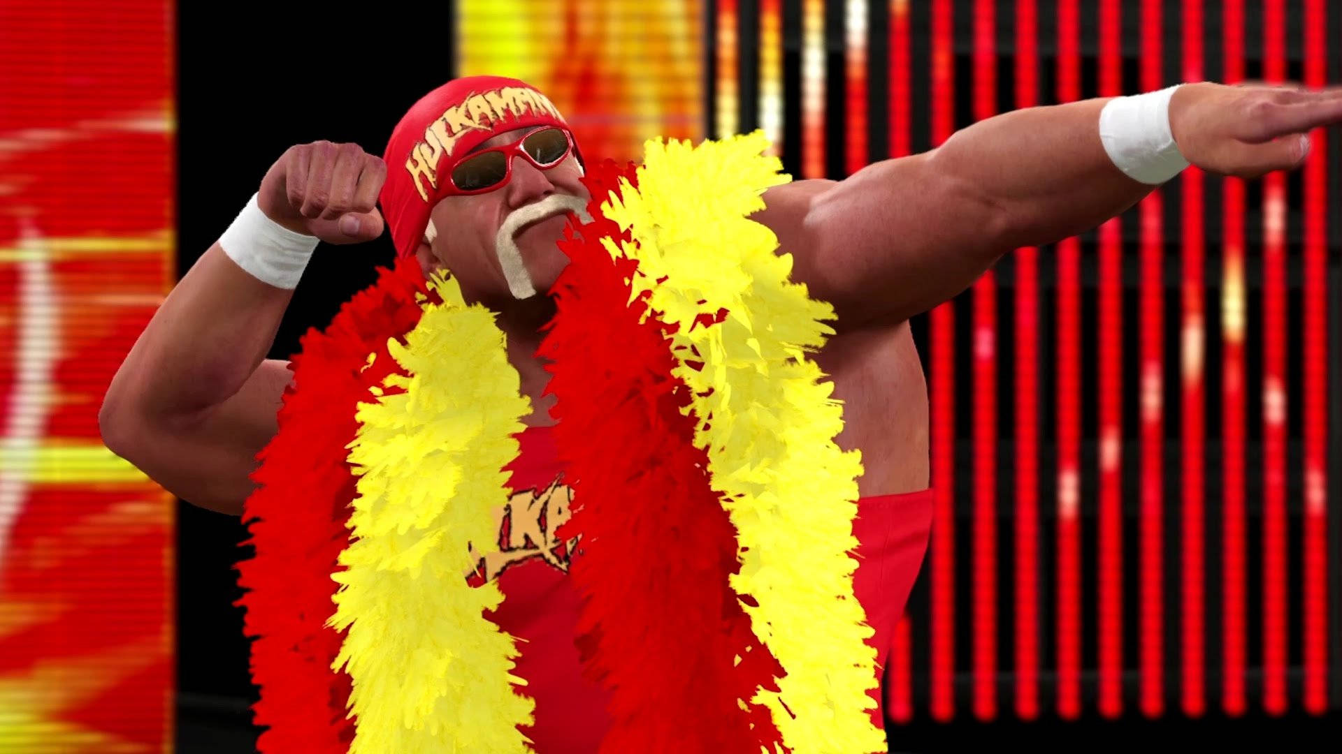 Hulk Hogan Wrestling Icon Background