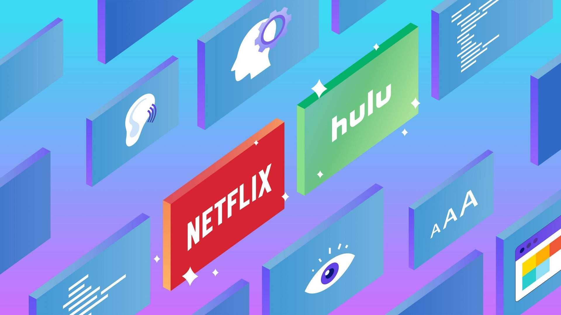 Hulu And Netflix Background