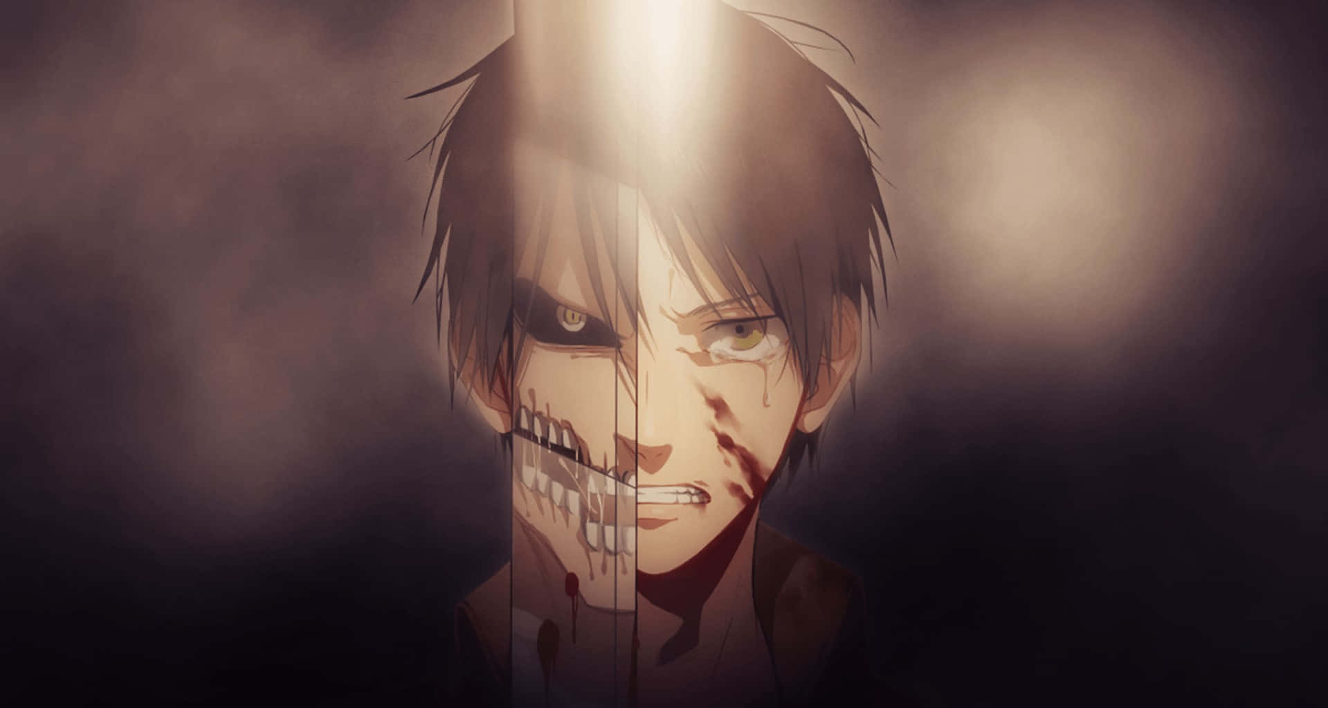 Human And Titan Eren Yeager Background