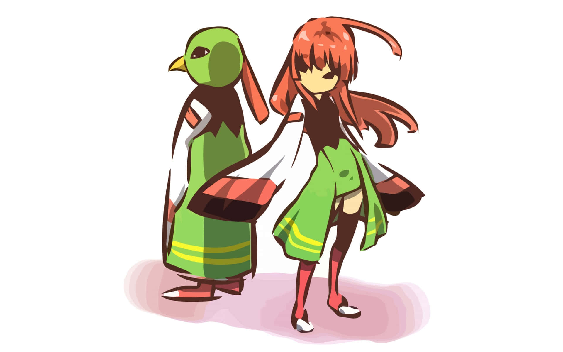 Human Girl Version Of Xatu Background