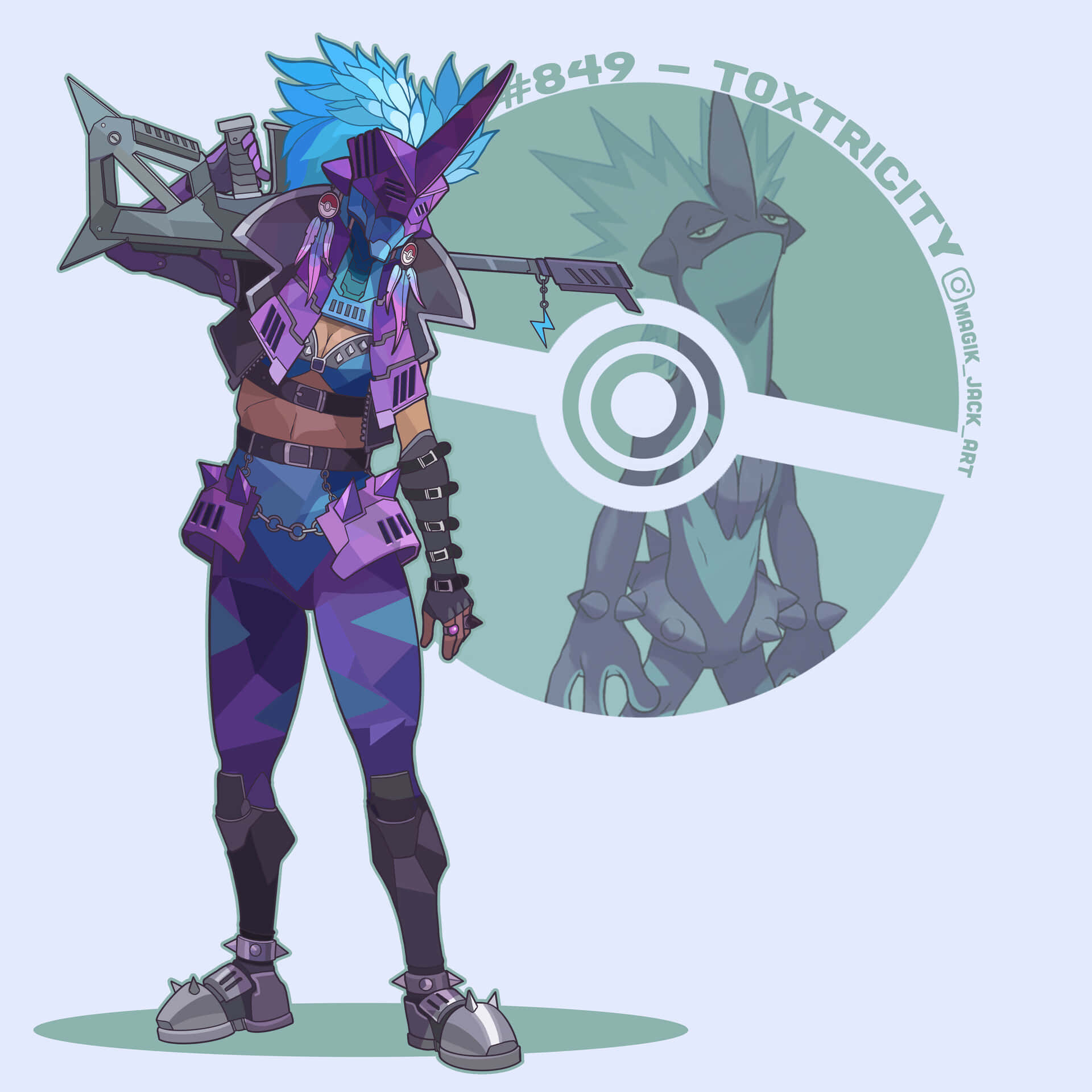 Human Version Of Toxtricity Background