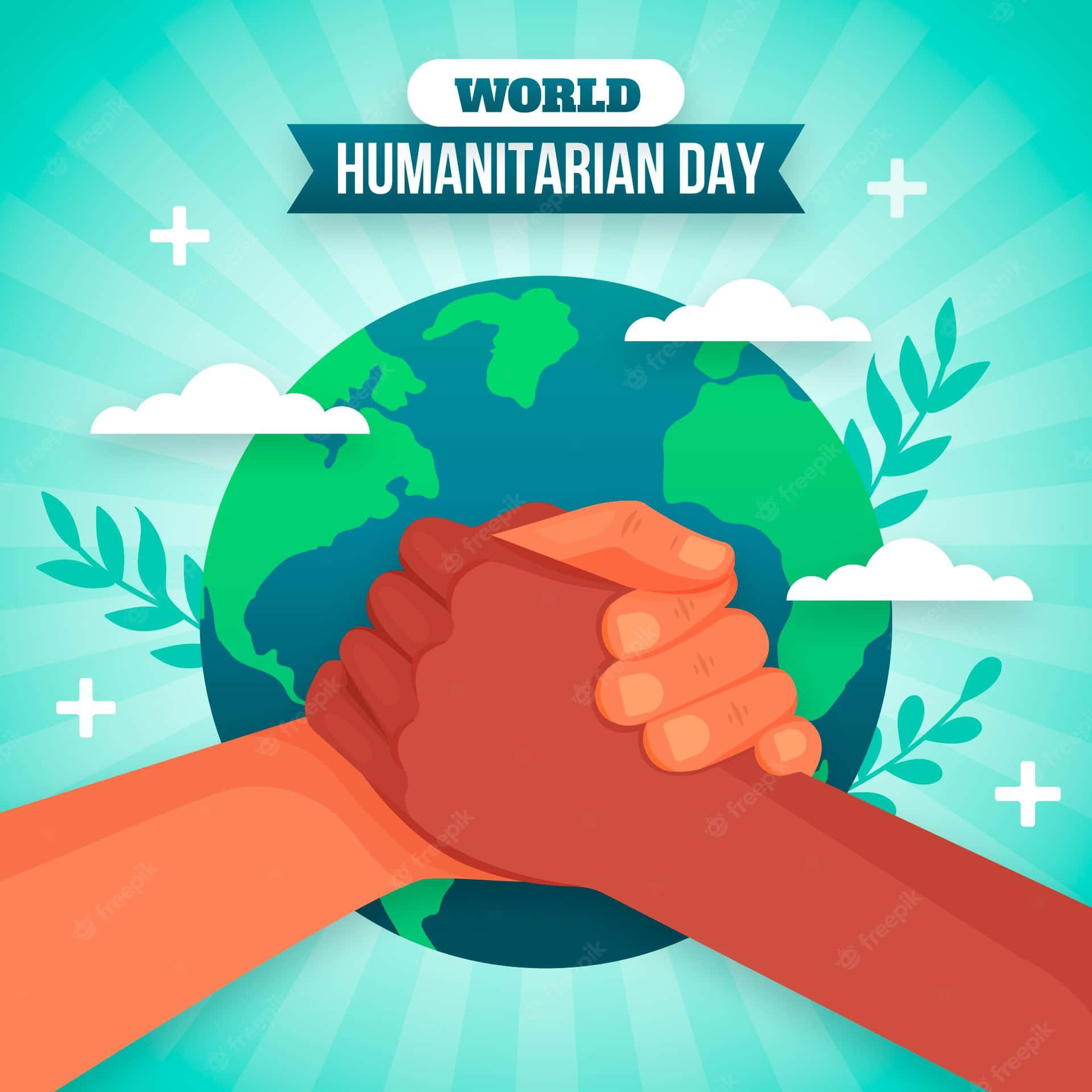 Humanitarian Grasping A Person's Hand