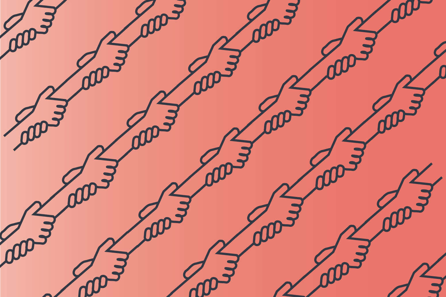 Humanitarian Hands Pattern Background
