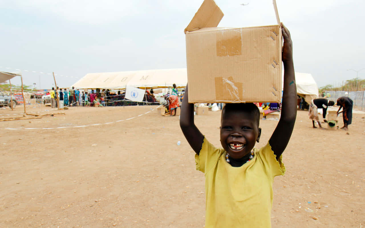 Humanitarian Work In Sudan Background