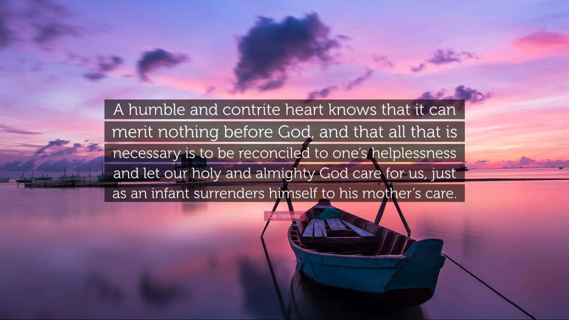 Humble And Contrite Heart Quote Background