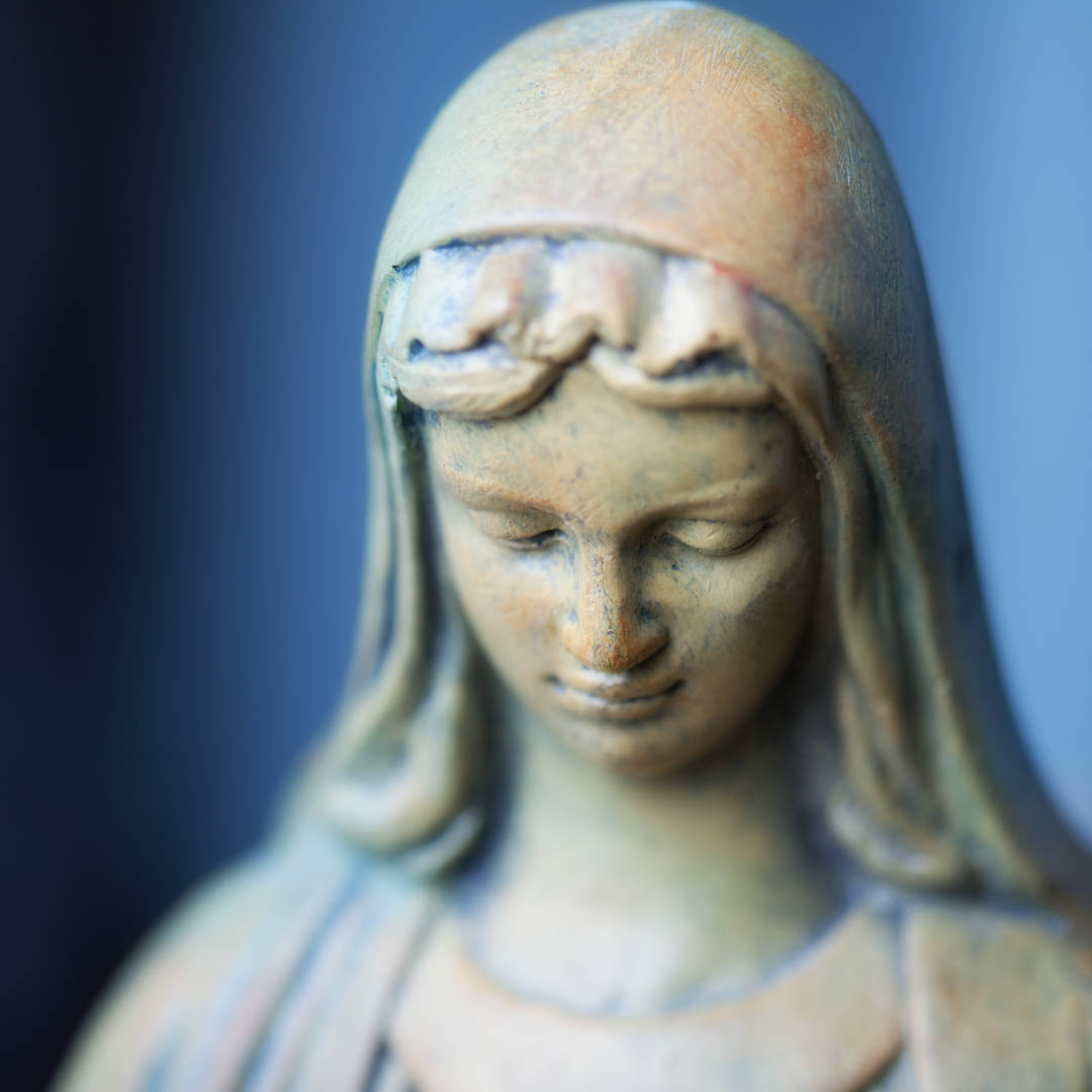 Humble Mother Mary Statue