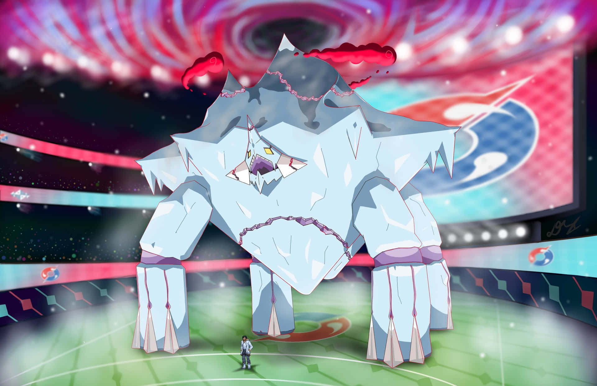 Humongous Avalugg Background