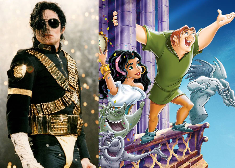 Hunchback Of Notre Dame And Michael Jackson Background