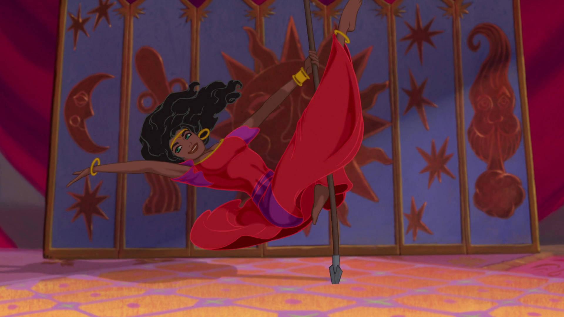 Hunchback Of Notre Dame Dancing Esmeralda Background