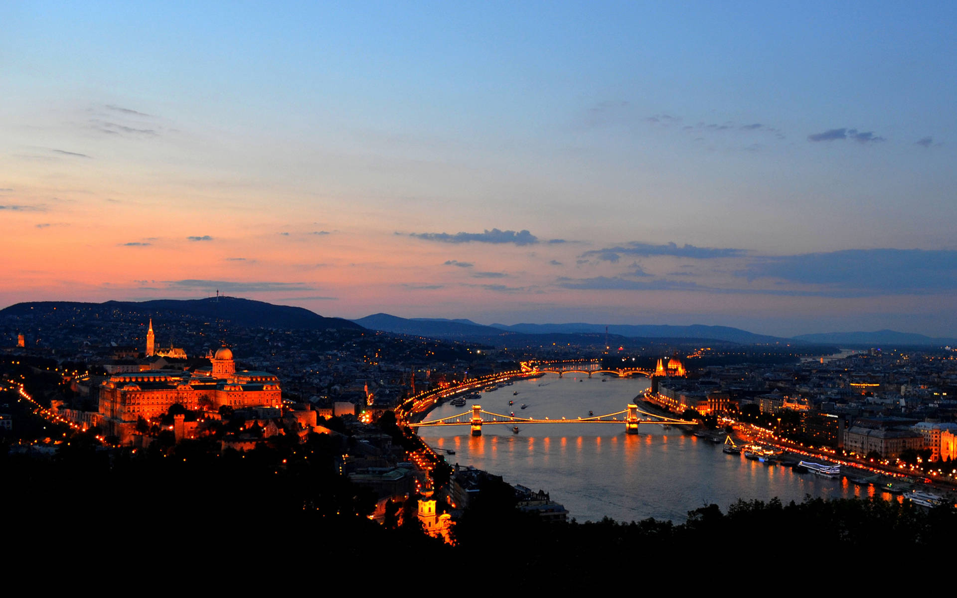 Hungary Gellért Hill Background