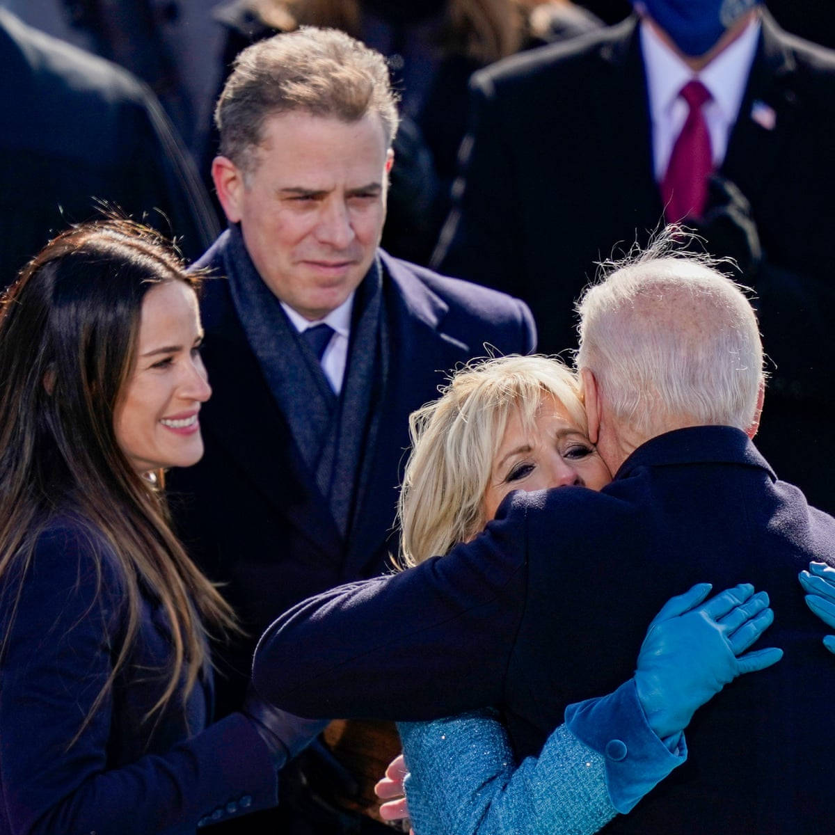 Hunter Biden Looking On