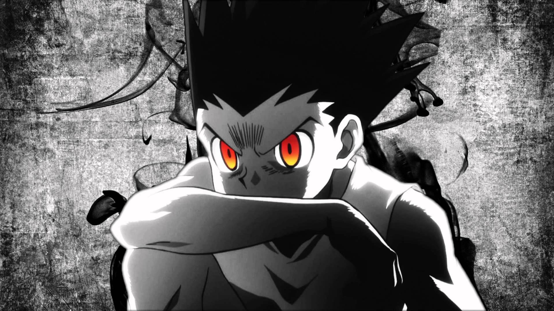 Hunter X Hunter 4k Angry Gon Freecs Background