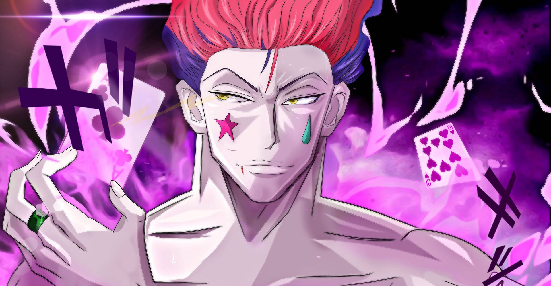 Hunter X Hunter 4k Villain Hisoka Background