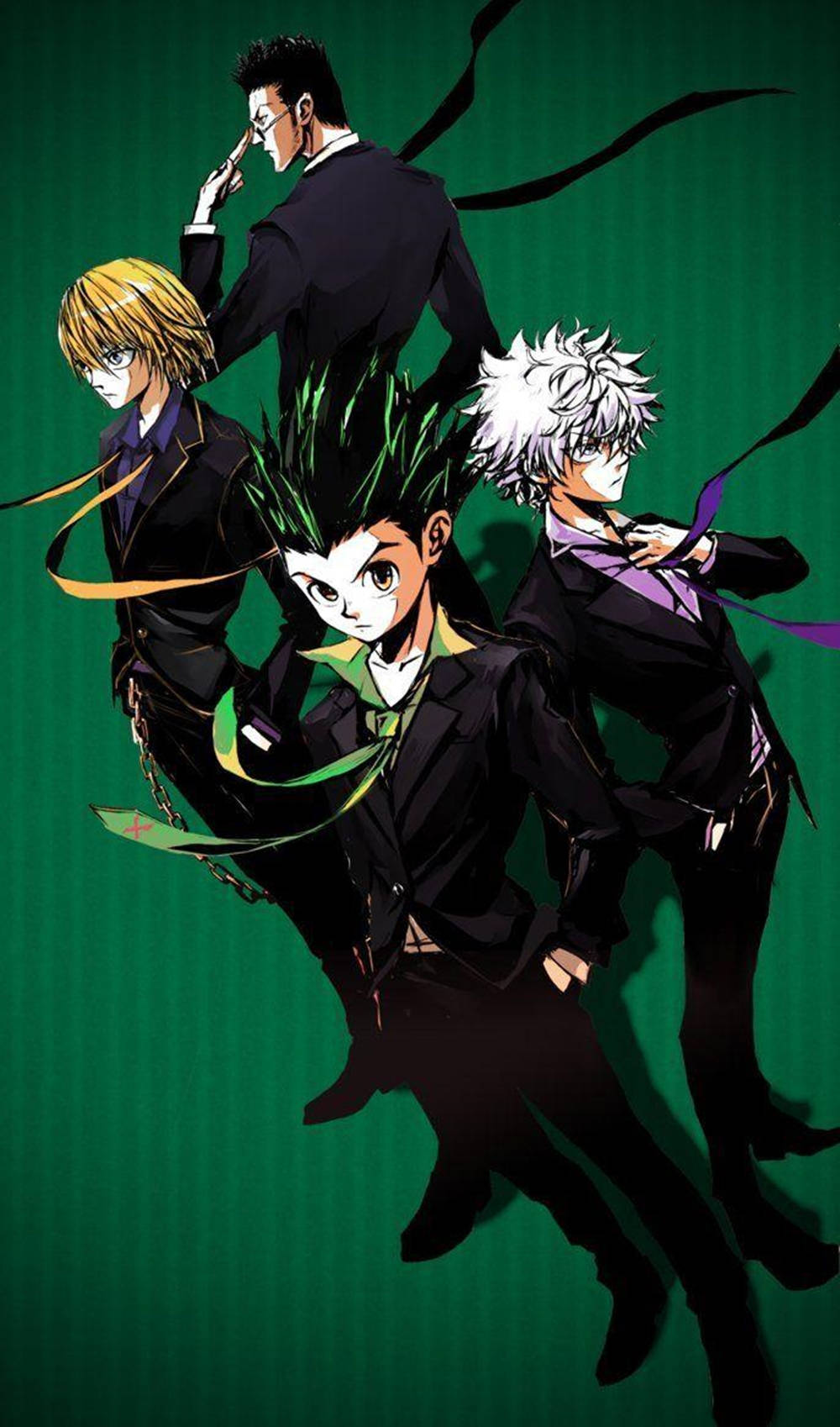 Hunter X Hunter Cast Phone Background