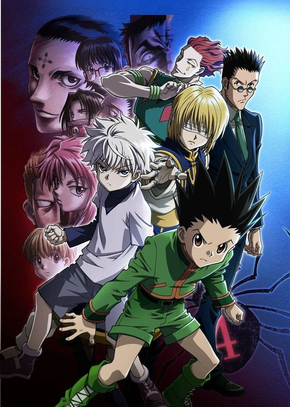 Hunter X Hunter Characters Phone Background