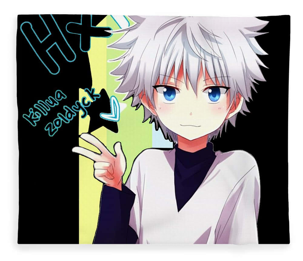 Hunter X Hunter Cute - A Happy Group Of Friends Background