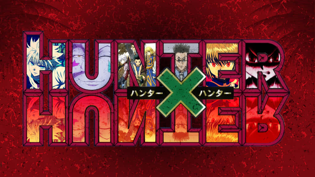 Hunter X Hunter Fiery Logo Background
