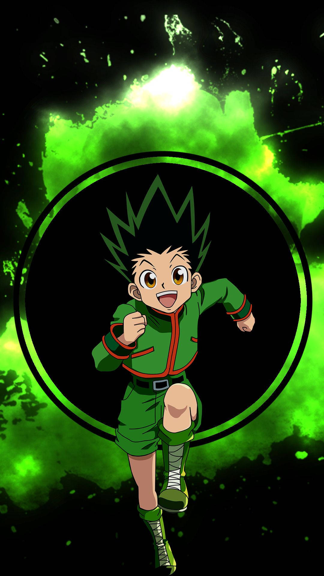 Hunter X Hunter Freeccss Running Phone Background