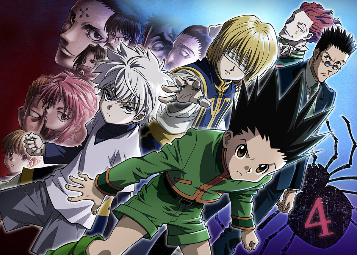 Hunter X Hunter Gon And Friends Vs Spider Background