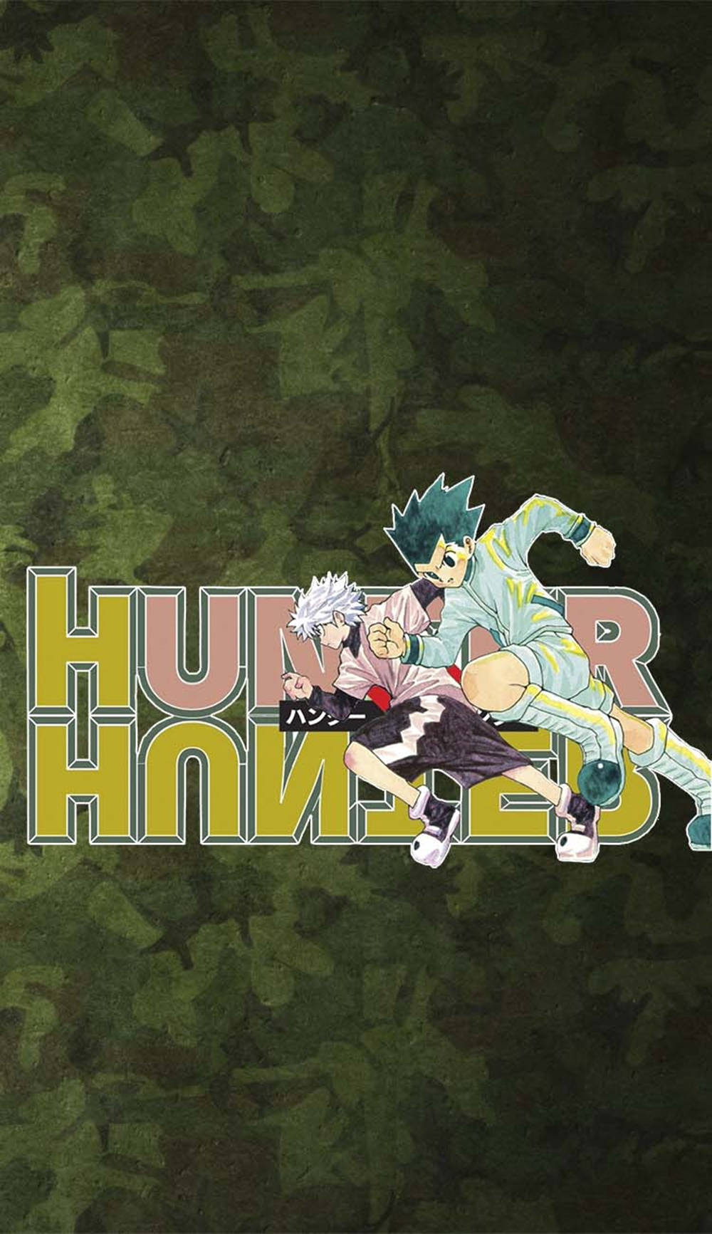 Hunter X Hunter Graphic Promo Phone Background