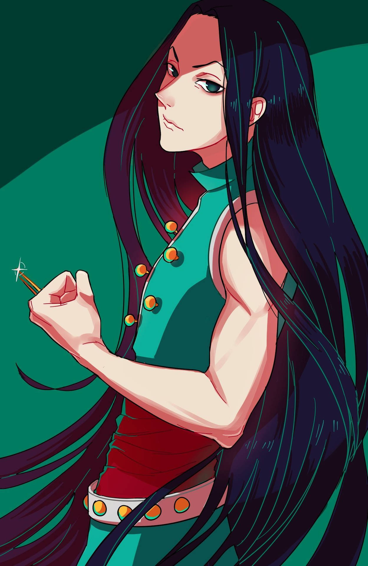 Hunter X Hunter Illumi Phone Background