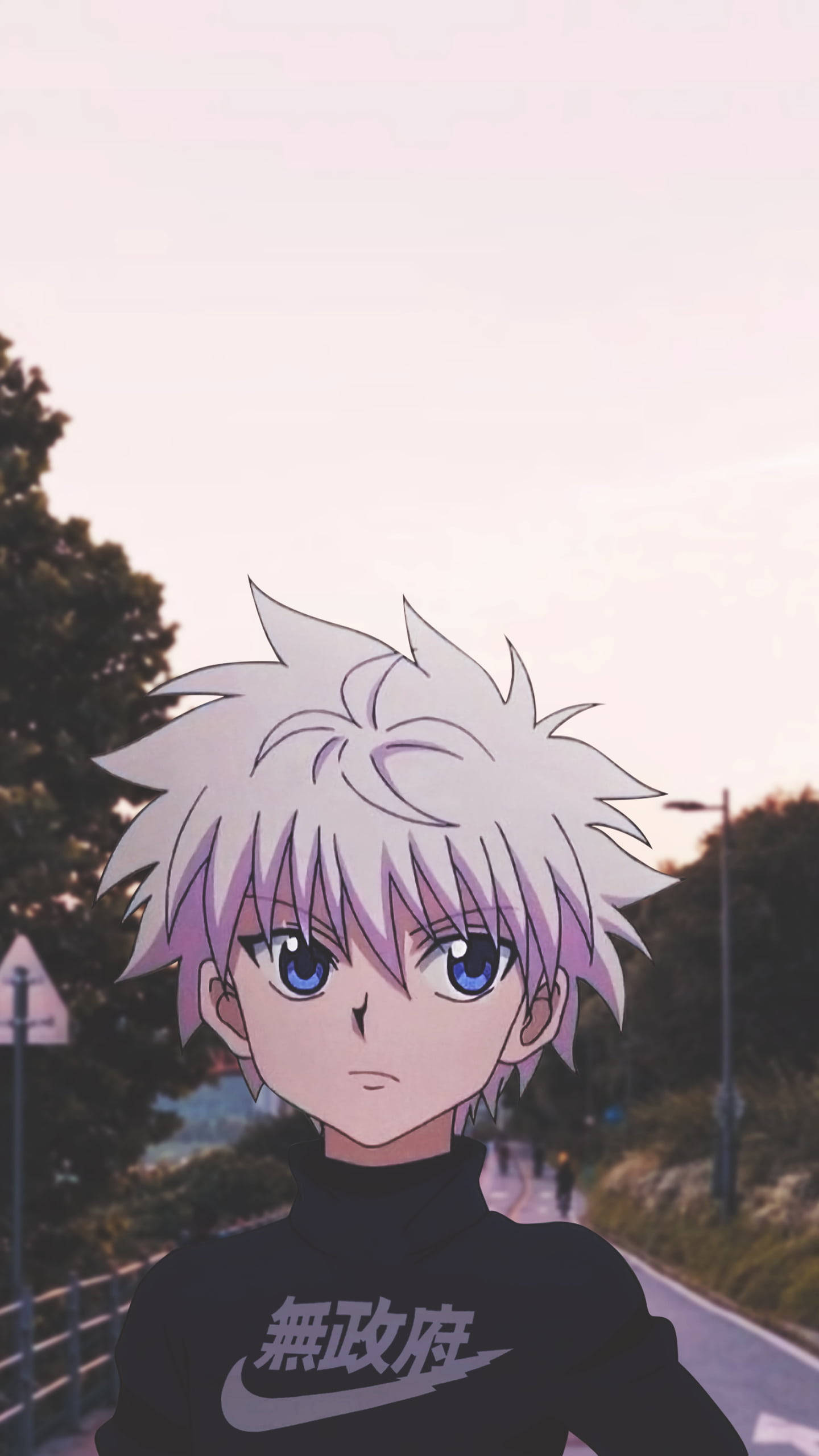 Hunter X Hunter Killua Pfp Graphic Realistic Background