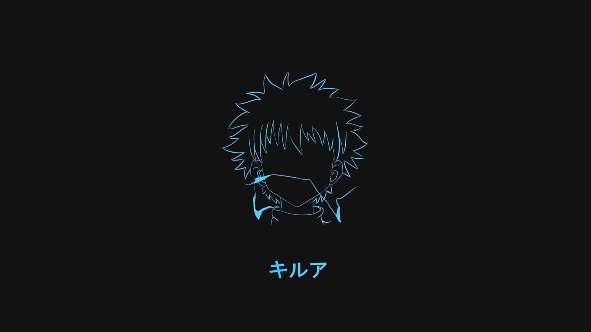 Hunter X Hunter Killua Zoldyck Minimalist Art Background
