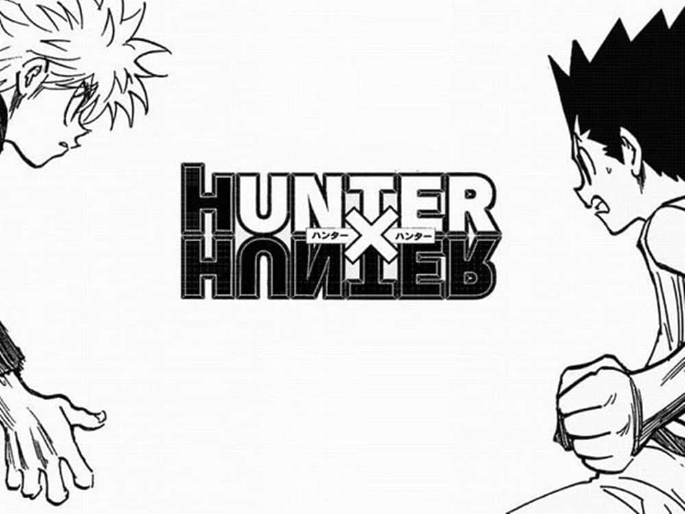 Hunter X Hunter Logo Cartoon Background