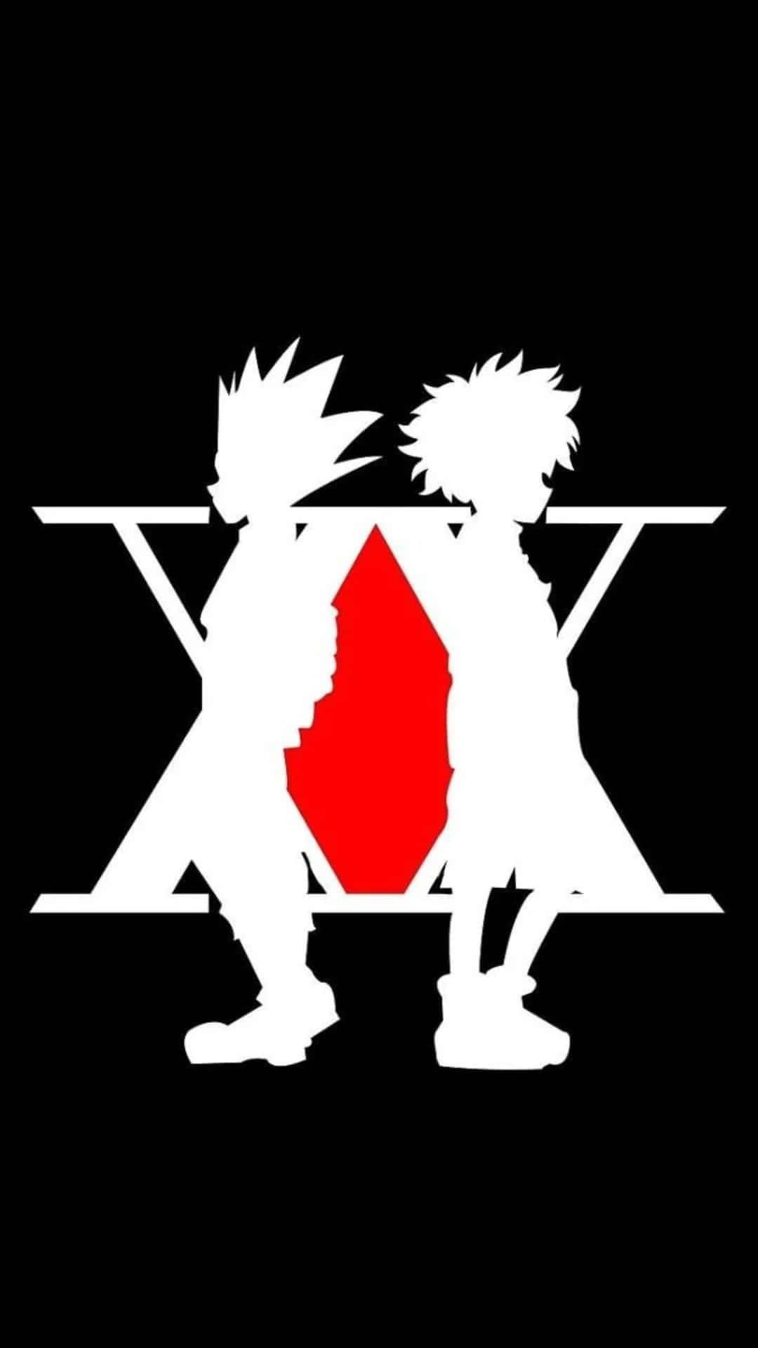 Hunter X Hunter Logo Killua And Gon Background