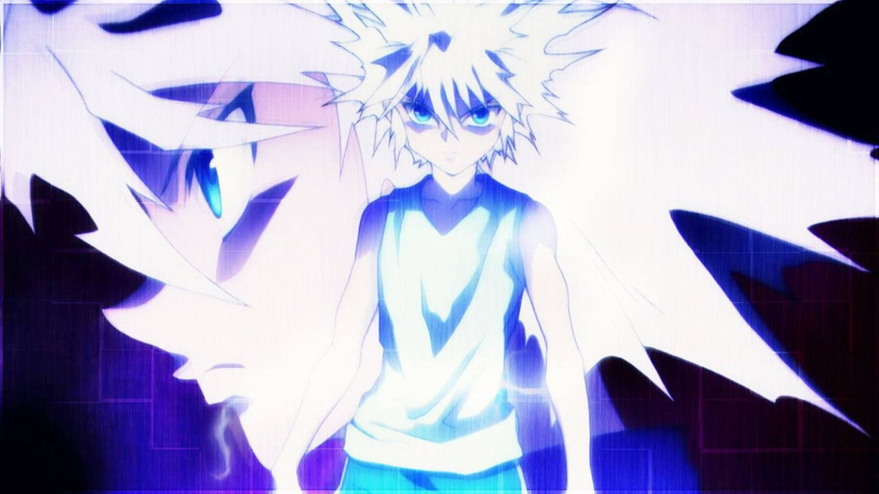 Hunter X Hunter Manga Killua Aesthetic Background