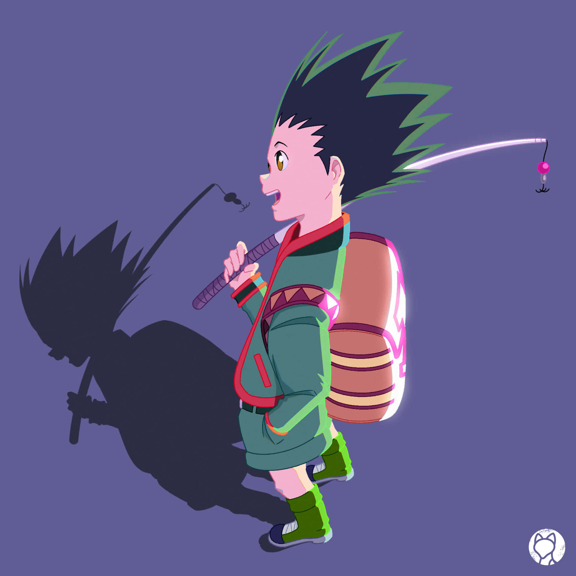 Hunter X Hunter Minimalist 1920 X 1920 Background