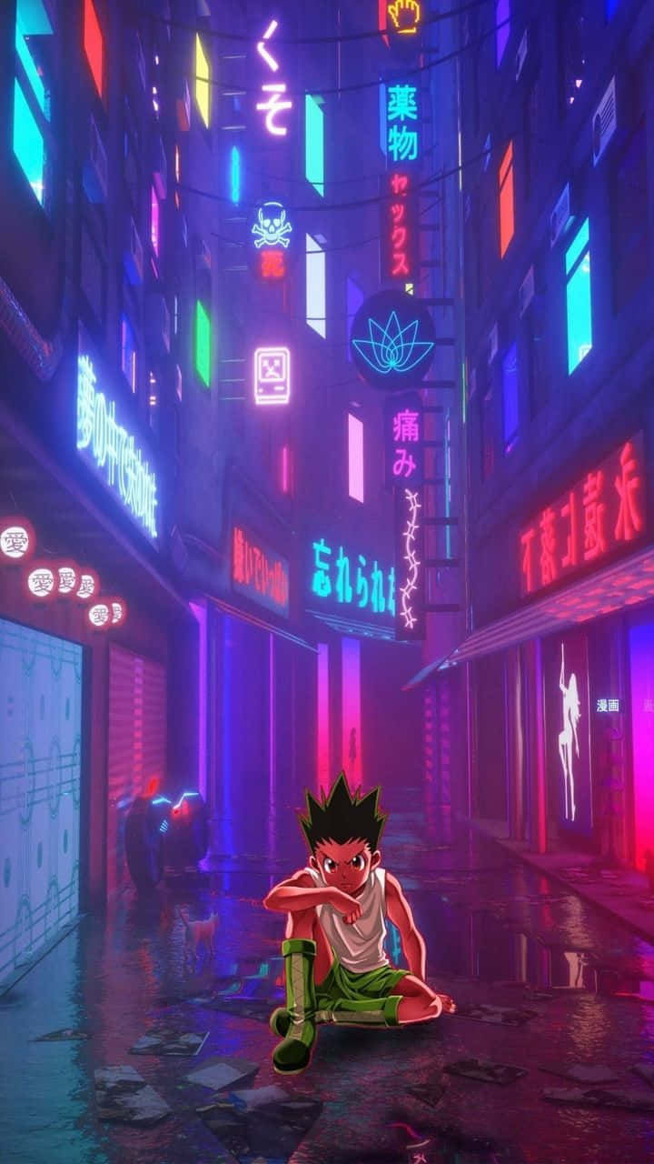 Hunter X Hunter Neon Aesthetic