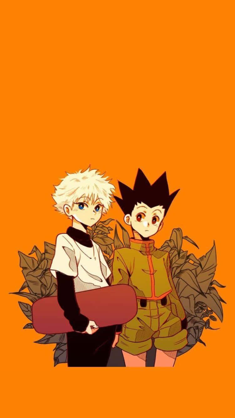Hunter X Hunter Orange Aesthetic