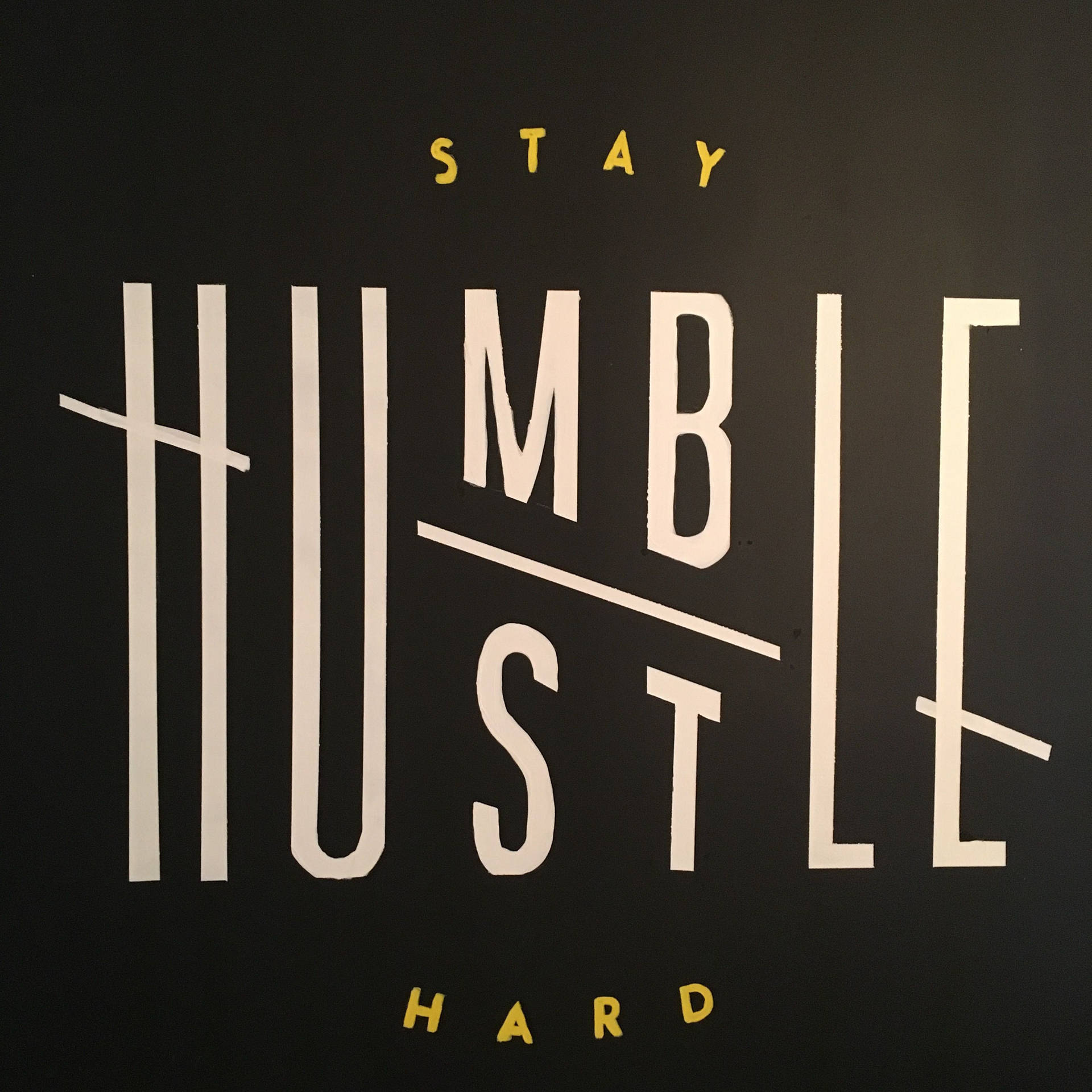 Hustle Hard Icon Background