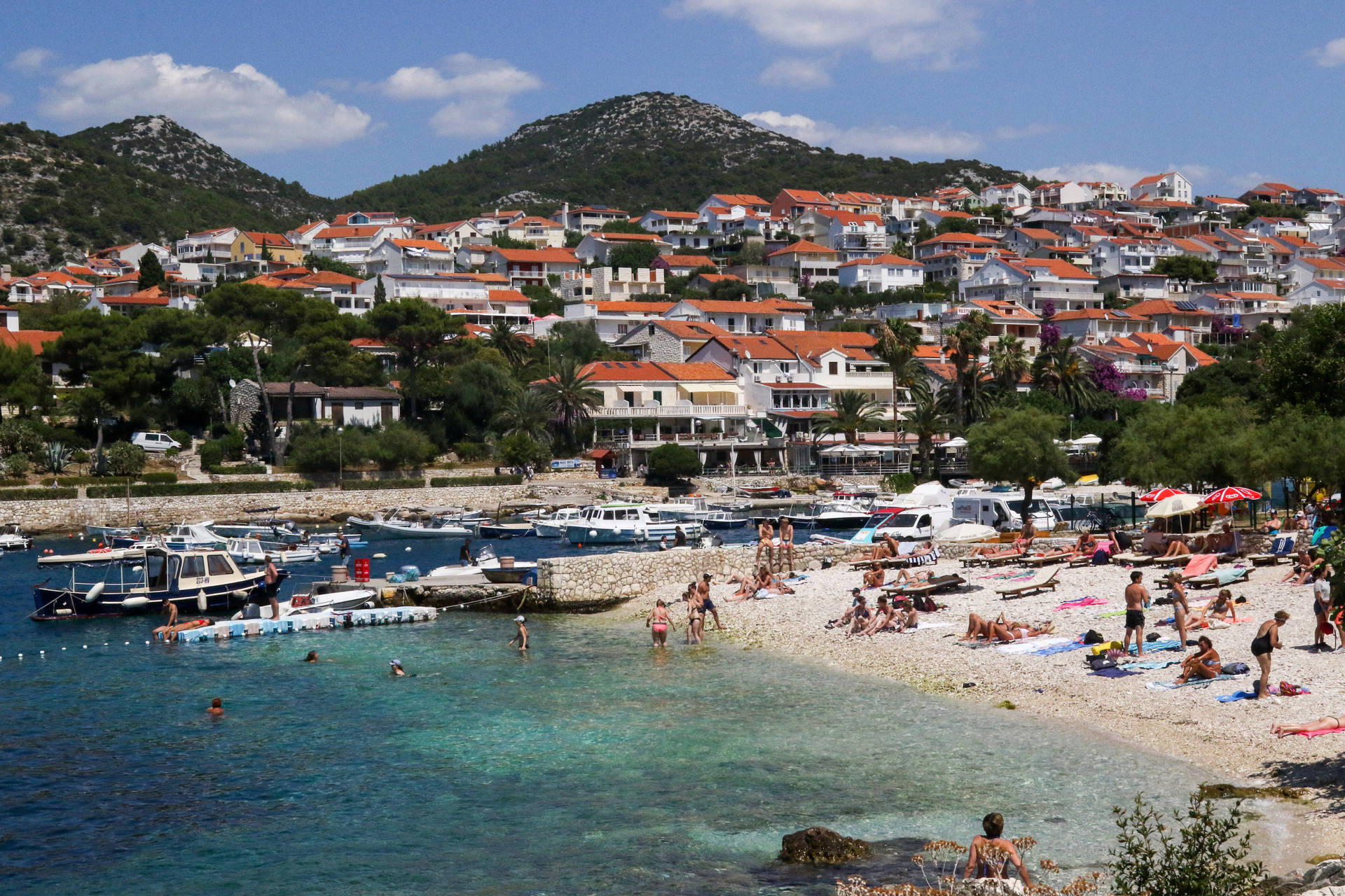 Hvar Island Croatia Background